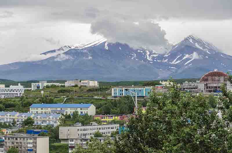 123 - Rusia - Kamchatka - Petropavlovsk - panoramica